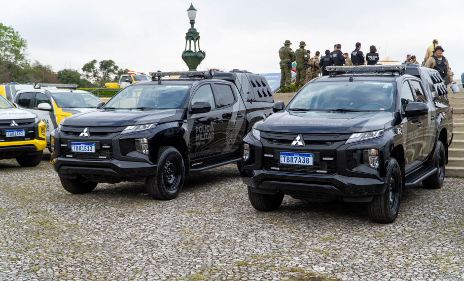 Com primeiras RAMs da história, Paraná reforça frota de viaturas da segurança pública
