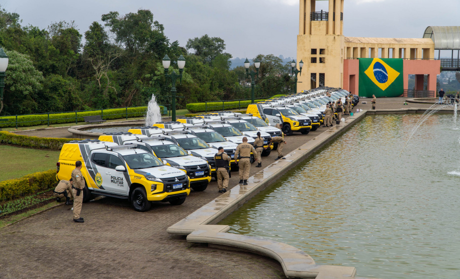 Com primeiras RAMs da história, Paraná reforça frota de viaturas da segurança pública