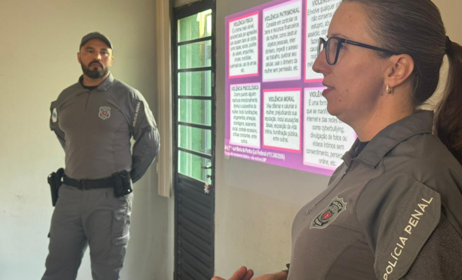 Polícia Penal do Paraná amplia ações de prevenção à violência de gênero com o Programa Mulher Segura