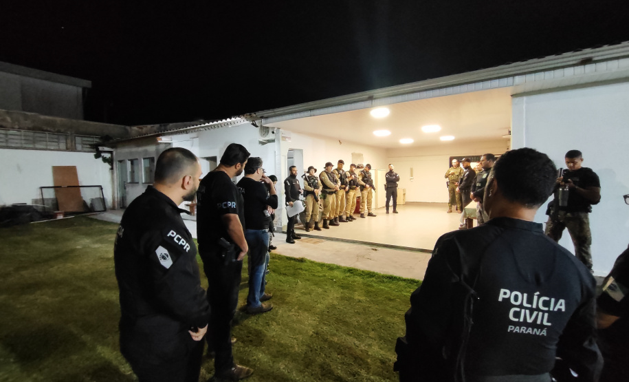 PCPR, PMPR e Força Nacional prendem sete pessoas durante operação integrada em Mariluz