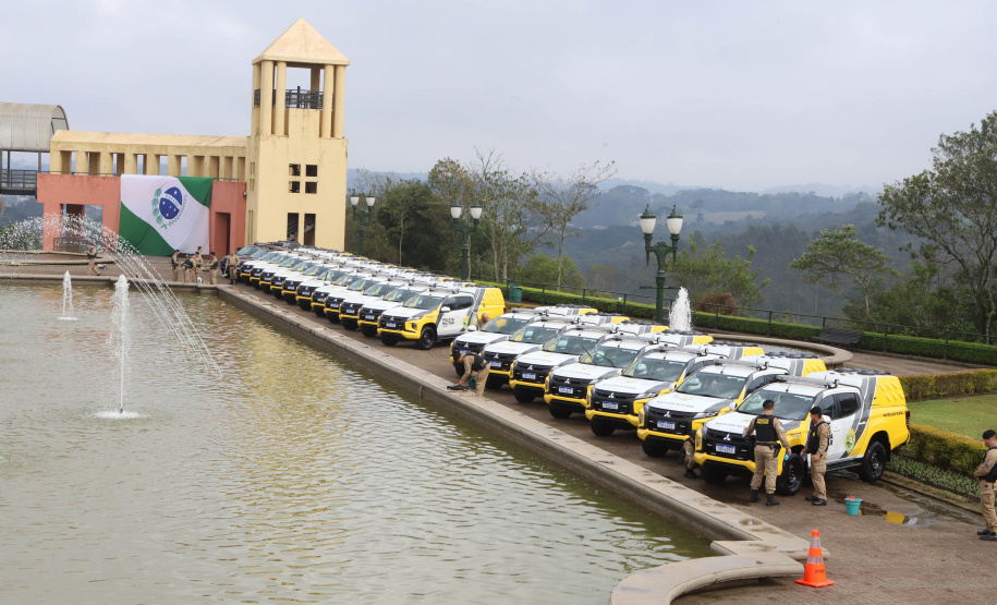 Com primeiras RAMs da história, Paraná reforça frota de viaturas da segurança pública