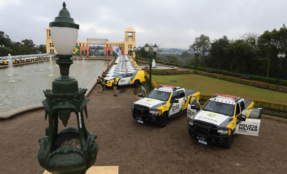 Com primeiras RAMs da história, Paraná reforça frota de viaturas da segurança pública