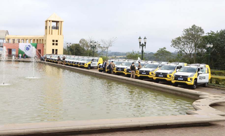 Com primeiras RAMs da história, Paraná reforça frota de viaturas da segurança pública