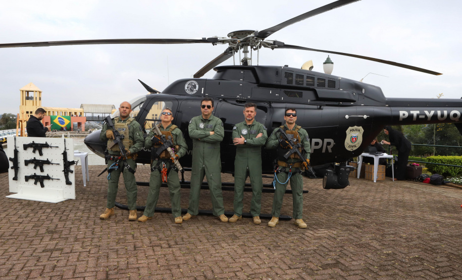 Com cinco novos helicópteros, Paraná tem a maior frota aérea da história da segurança pública