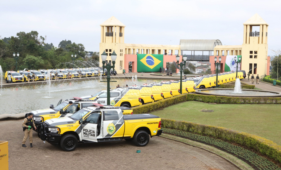 Com primeiras RAMs da história, Paraná reforça frota de viaturas da segurança pública