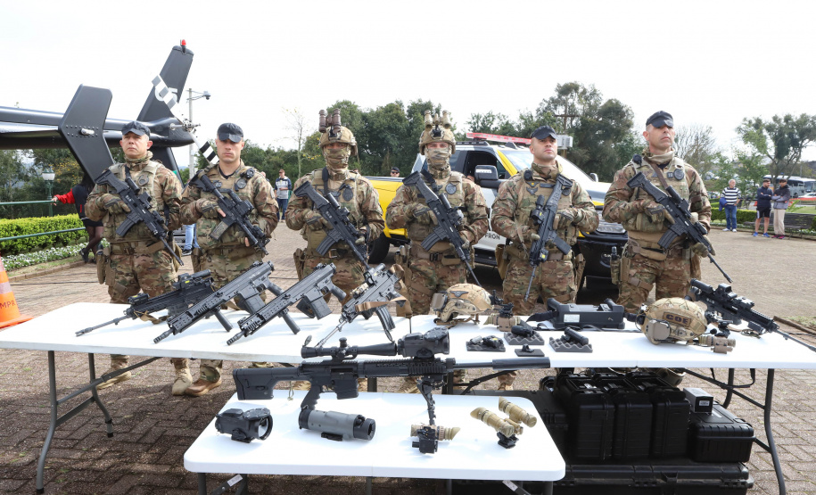 Estado investe R$ 116 milhões em helicópteros, fuzis, viaturas e tecnologia para forças de segurança