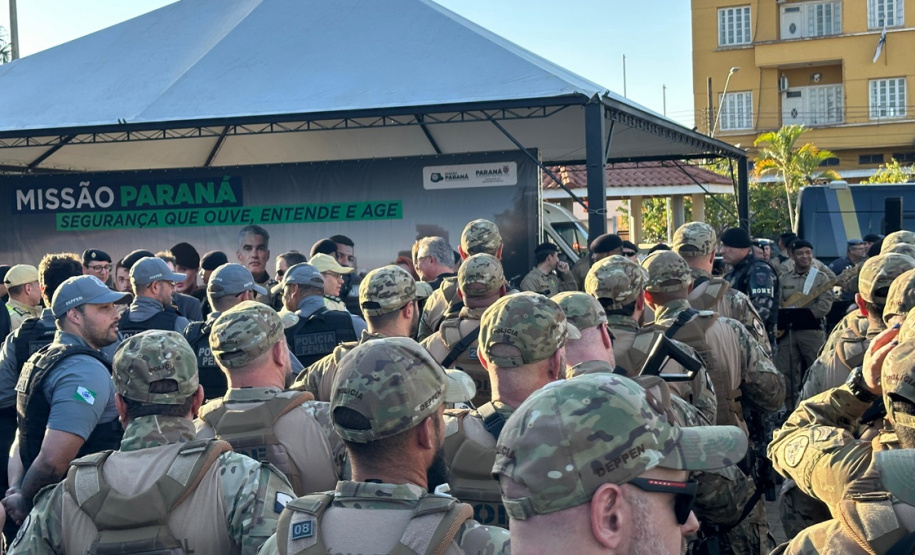 PPPR atua em ação conjunta das forças de segurança estaduais durante Operação Sinergia III