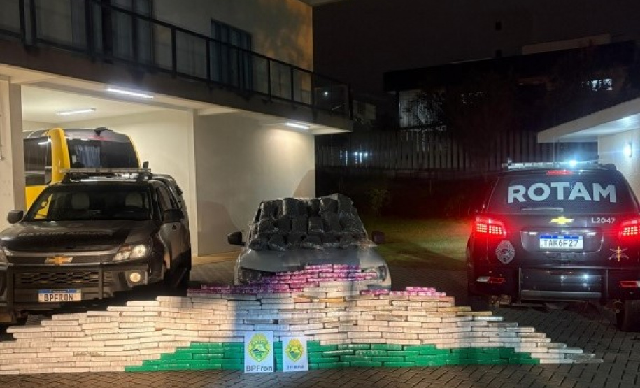No feriado da Independência, PMPR realiza apreensões de drogas e prisões