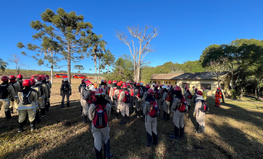 CBMPR intensifica treinamentos de Manejo Integrado do Fogo contra incêndios florestais