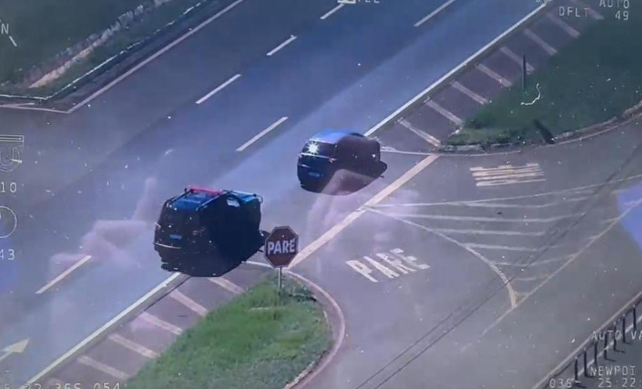 Com apoio de helicóptero, operações da PMPR apreendem drogas e eletrônicos no Oeste