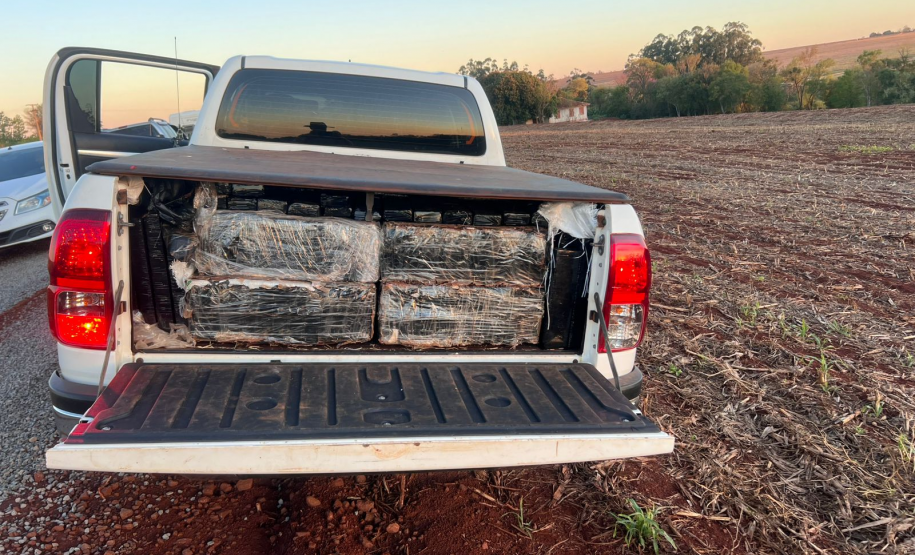 PMPR e PF apreendem mais de 1,6 tonelada de maconha em chácara em Nova Santa Rosa