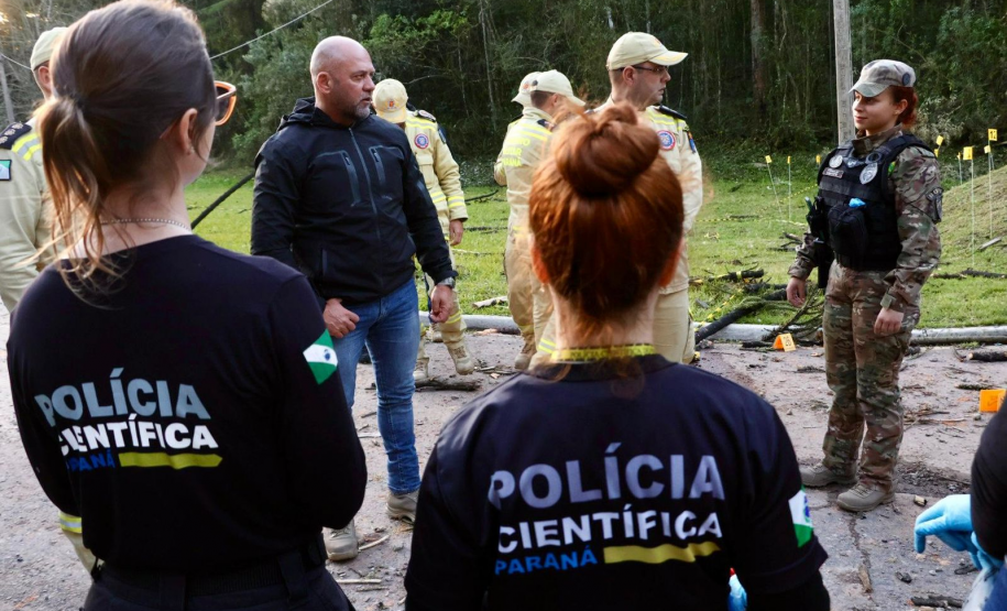 Laudo da Polícia Científica direciona avanço da investigação na explosão em Quatro Barras