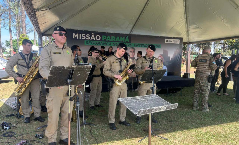 Missão Paraná II leva exposições das forças de segurança a 5 cidades do Norte do Estado