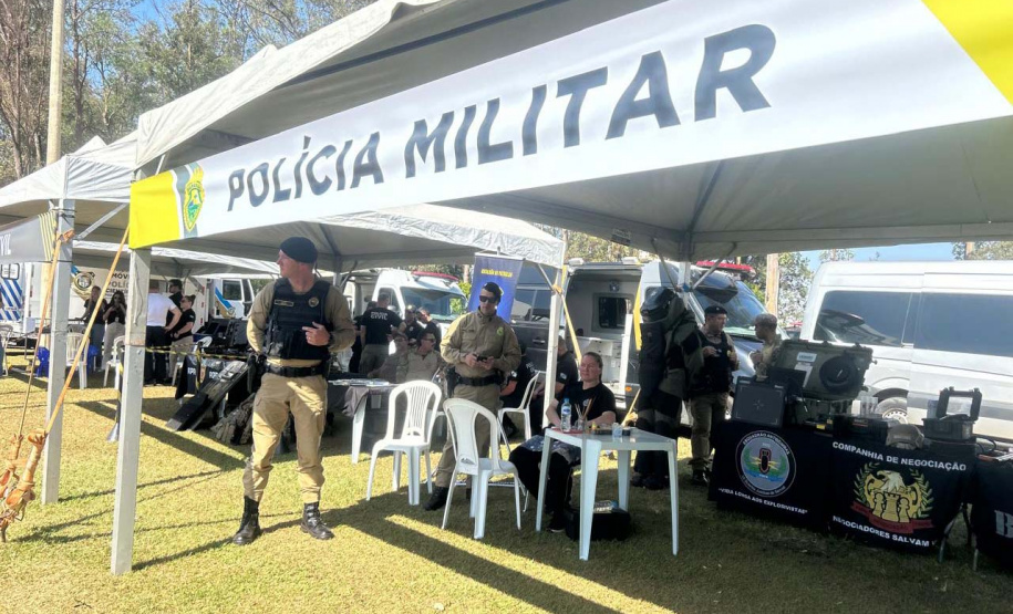 Missão Paraná II leva exposições das forças de segurança a 5 cidades do Norte do Estado