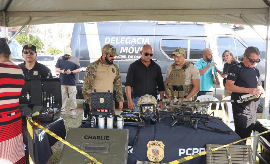 Missão Paraná II promove exposição de forças de segurança em Londrina nesta terça-feira