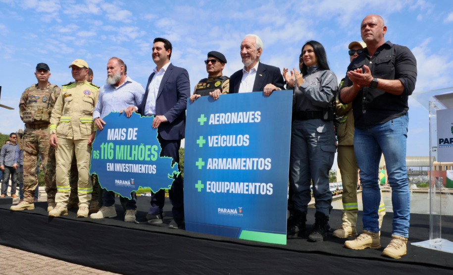 Segurança Pública recebe do Governo do Estado o maior investimento da história