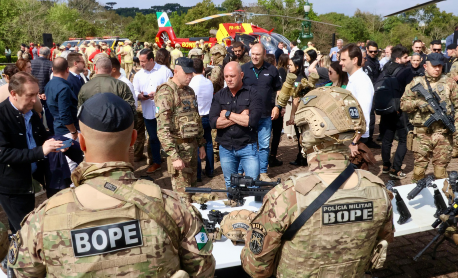 Segurança Pública recebe do Governo do Estado o maior investimento da história