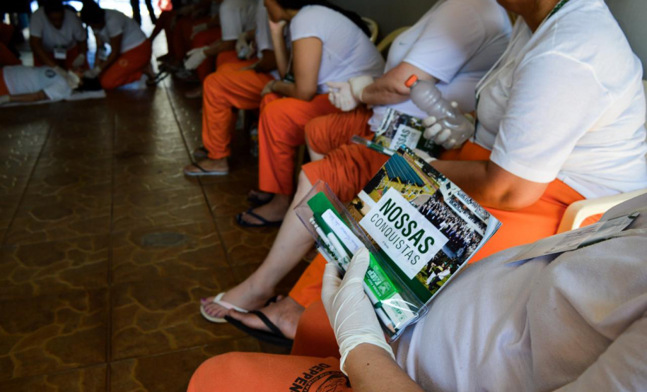 Custodiadas da Cadeia Pública de Altônia participam de curso de Primeiros Socorros