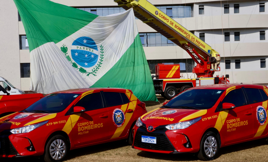 Missão Paraná II: Estado entrega viaturas e aeronaves para segurança em Londrina e região