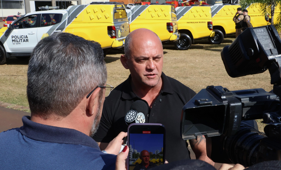 Missão Paraná II: Estado entrega viaturas e aeronaves para segurança em Londrina e região