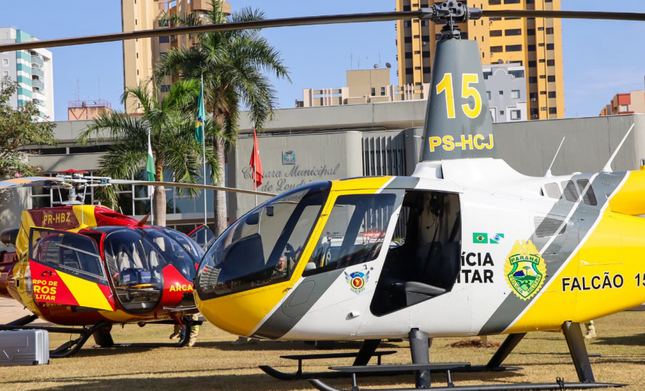 Missão Paraná II: Estado entrega viaturas e aeronaves para segurança em Londrina e região