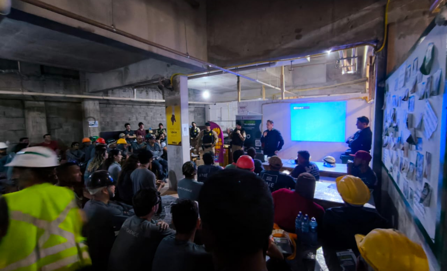Segurança Pública do Paraná leva palestra sobre combate à violência contra mulheres para homens Londrina