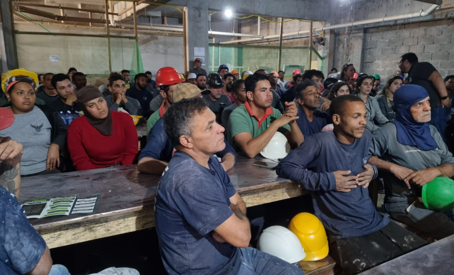 Segurança Pública do Paraná leva palestra sobre combate à violência contra mulheres para homens Londrina