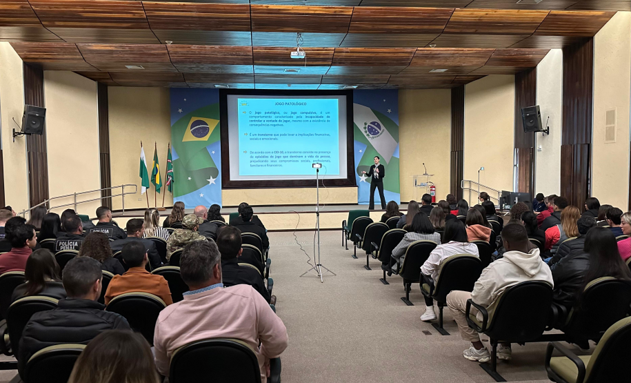 Os vícios em jogos digitais são tema de palestra da SESP no Setembro Amarelo