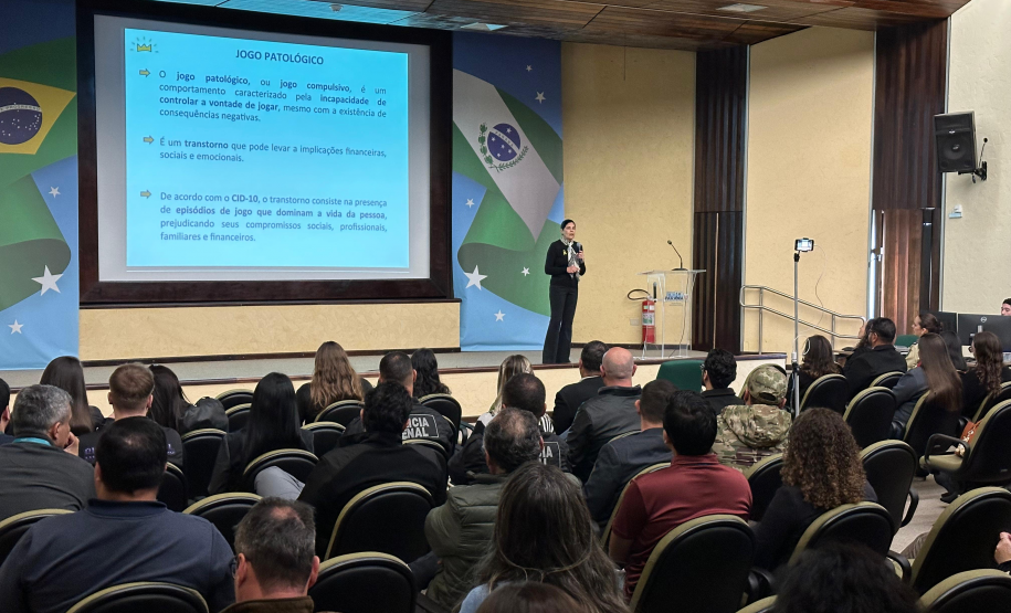 Os vícios em jogos digitais são tema de palestra da SESP no Setembro Amarelo