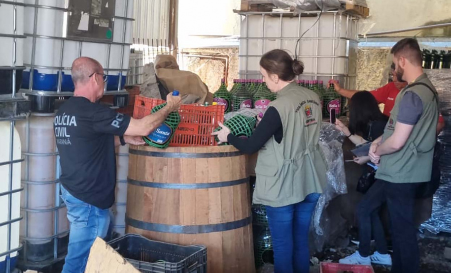 PCPR desmonta esquema de reutilização de embalagens de bebidas e alimentos