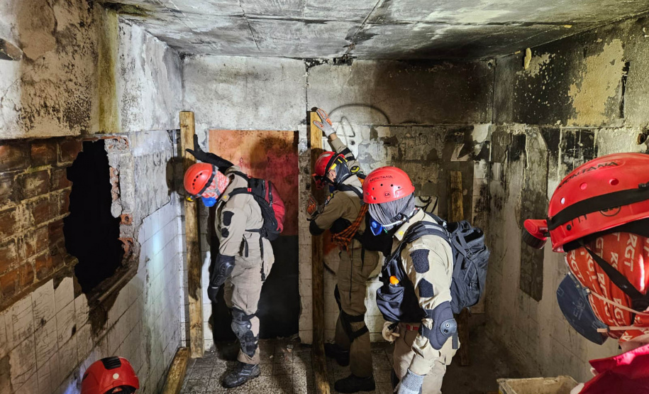 Bombeiros iniciam treinamento de Força-Tarefa que destaca capacidade de resposta do Paraná