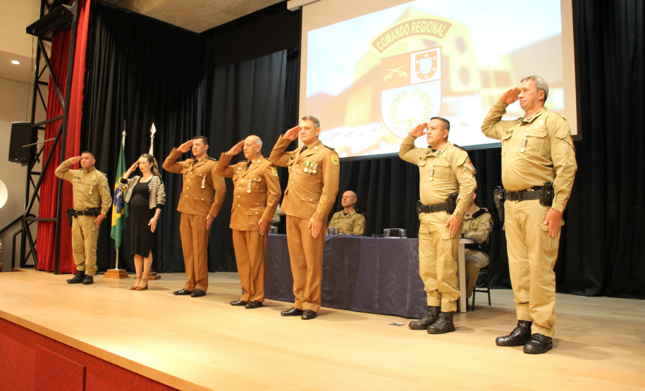 PMPR celebra 15 anos do 1º Comando Regional de Polícia Militar