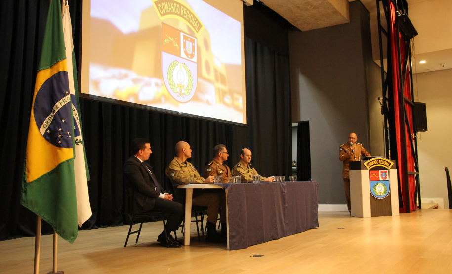 PMPR celebra 15 anos do 1º Comando Regional de Polícia Militar