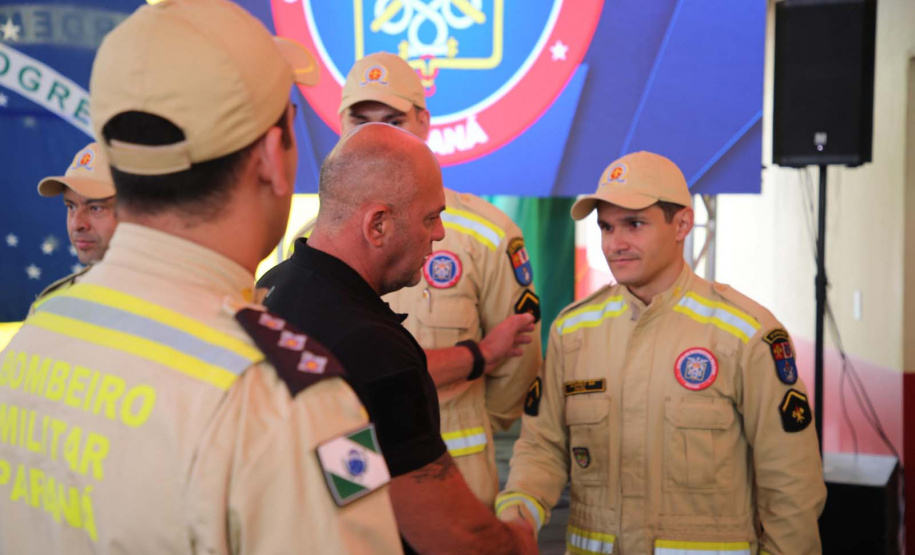 Corpo de Bombeiros de Laranjeiras do Sul recebe obras de infraestrutura e novas câmeras de monitoramento