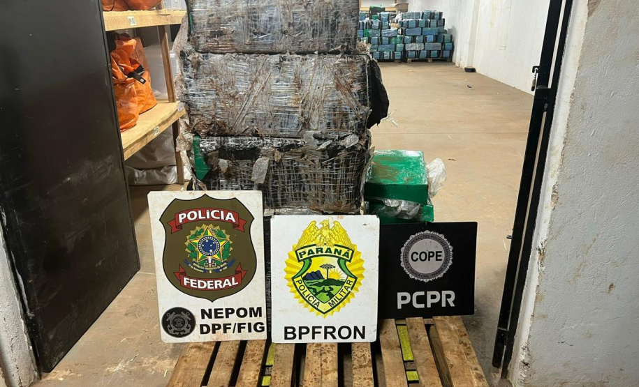 PMPR apreende mais de 1,1 tonelada de drogas durante Operação Diakopí IV