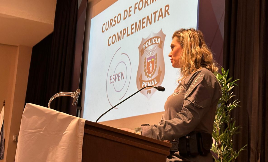 Polícia Penal do Paraná inicia curso de formação para 100 novos alunos