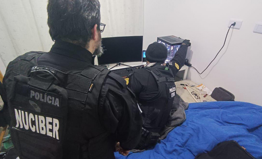 PCPR prende homem que produzia pornografia infantojuvenil em Curitiba