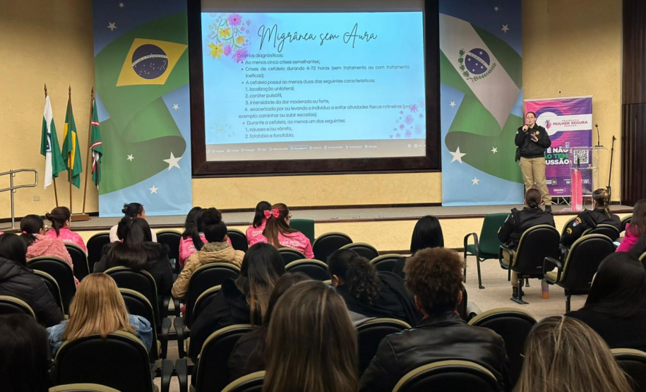 Sesp promove palestras de prevenção do câncer de mama e saúde feminina