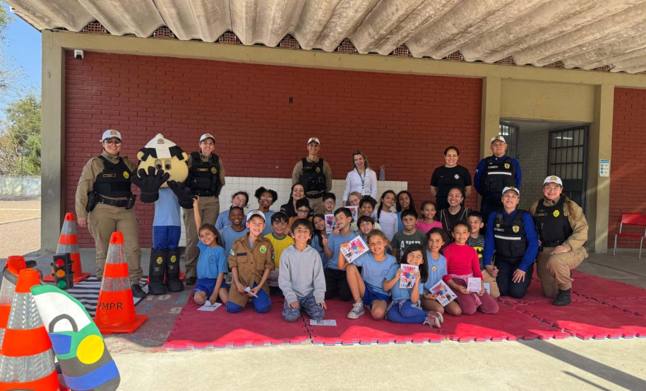 Ações educativas do Batalhão de Trânsito da PMPR impactam 5,2 mil pessoas em 2025