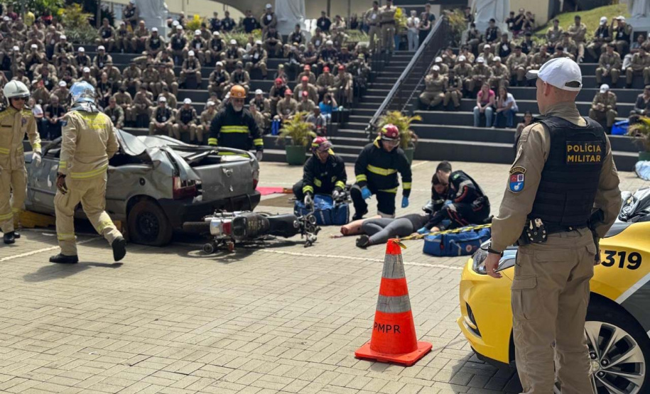 Ações educativas do Batalhão de Trânsito da PMPR impactam 5,2 mil pessoas em 2025