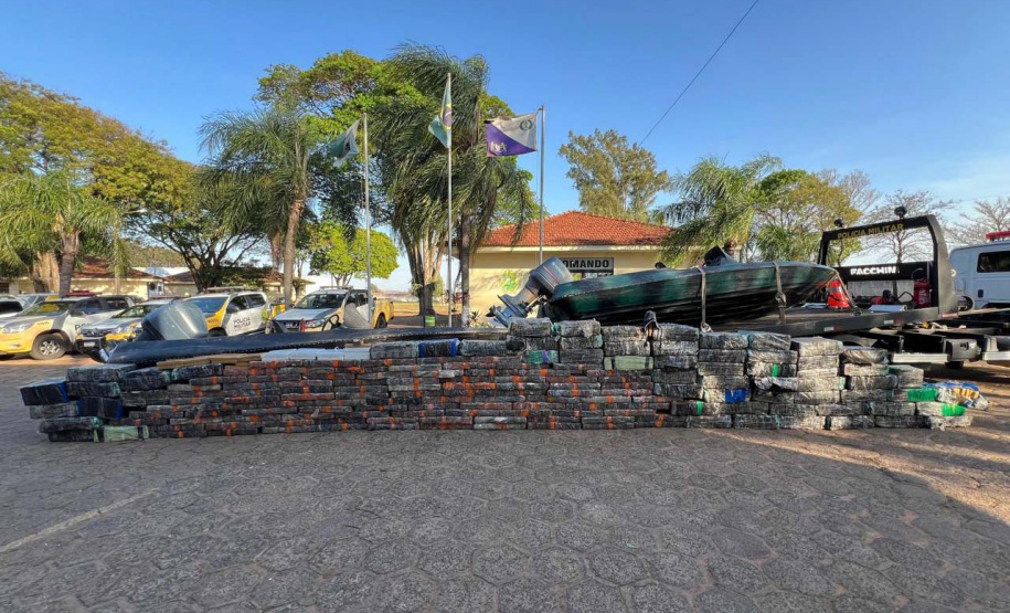 PMPR apreende quase 5 toneladas de maconha na região Noroeste em dois meses