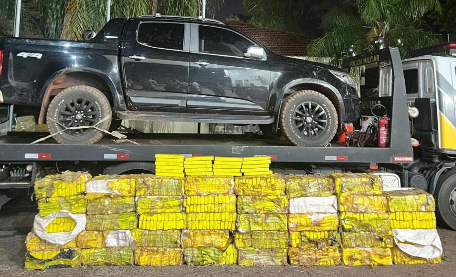 PMPR apreende quase 5 toneladas de maconha na região Noroeste em dois meses