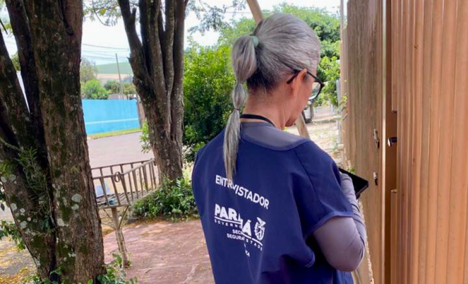 Pesquisa da Segurança Pública chega a Maringá e Corbélia nesta semana