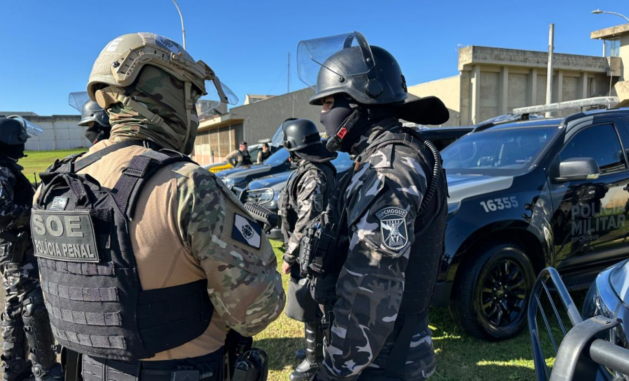 Operação Intramuros reforça fiscalização em penitenciárias do Paraná