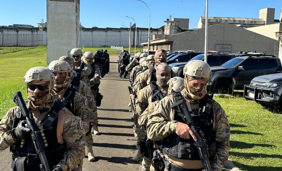 Operação Intramuros reforça fiscalização em penitenciárias do Paraná