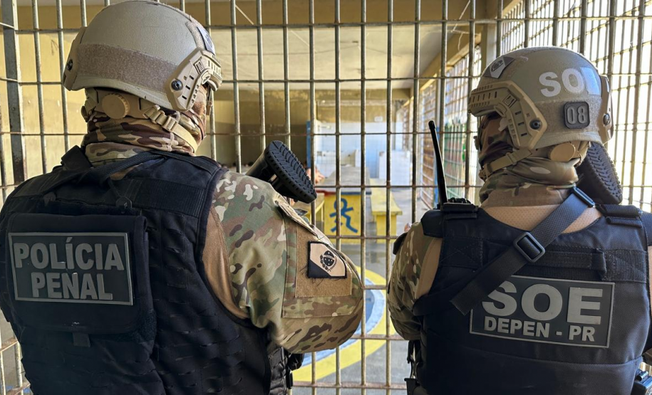 Operação Intramuros reforça fiscalização em penitenciárias do Paraná