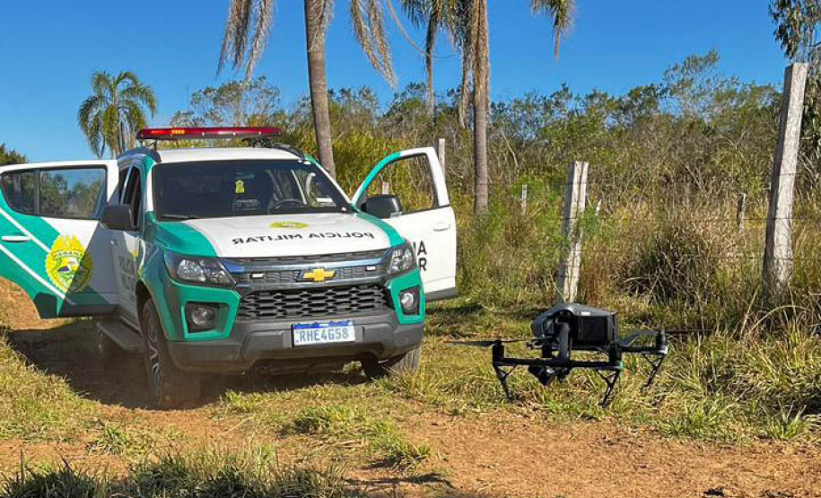 Satélite e drones elevam eficiência da PMPR contra crimes ambientais
