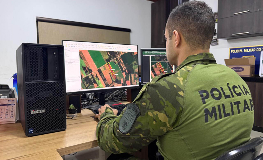 Satélite e drones elevam eficiência da PMPR contra crimes ambientais