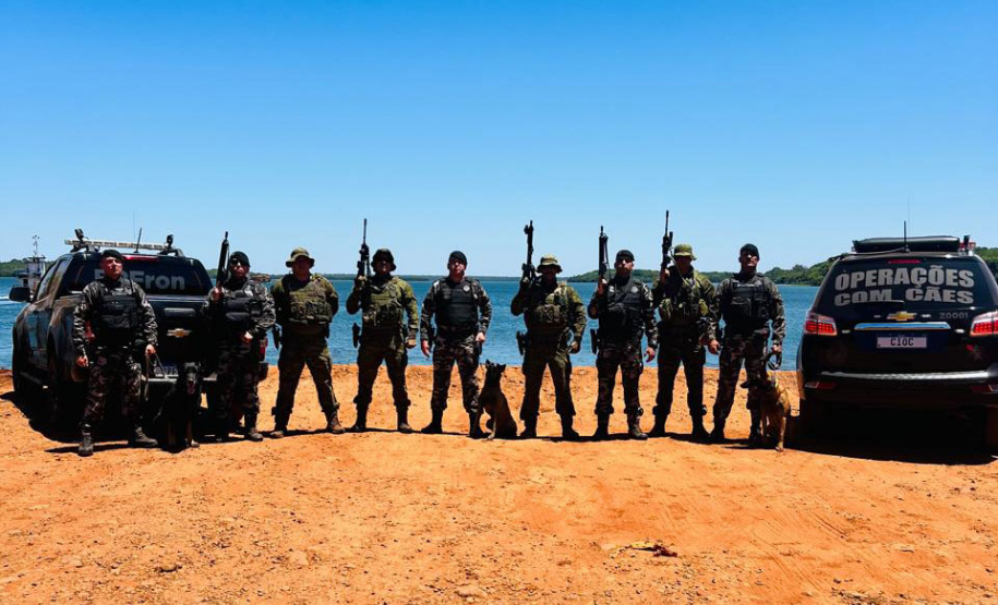 Operação Scutum Limes: PMPR reforça segurança na fronteira e gera prejuízo milionário ao crime