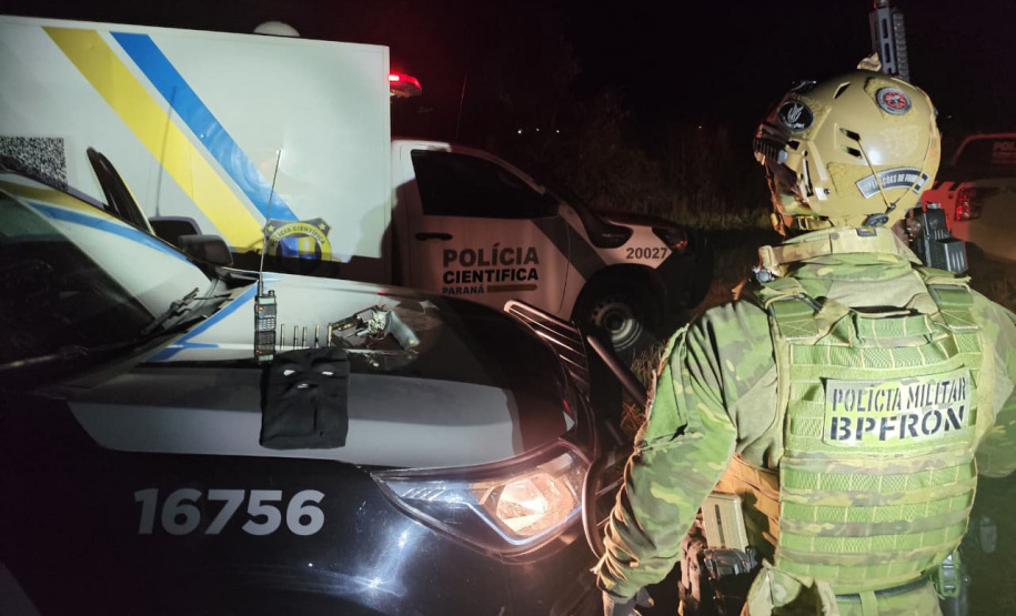 Operação Scutum Limes: PMPR reforça segurança na fronteira e gera prejuízo milionário ao crime